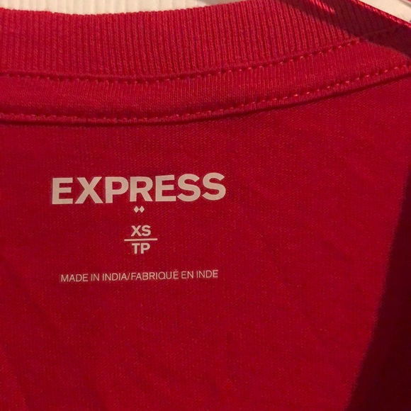 Express Red Tee Shirt - Picture 2 of 3